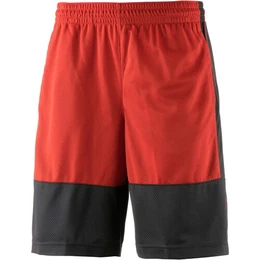 NIKE Shorts RISE SOLID rot / schwarz