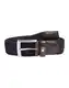 TOMMY HILFIGER Grtel 'New Adan' enzian / dunkelbraun / rot / wei