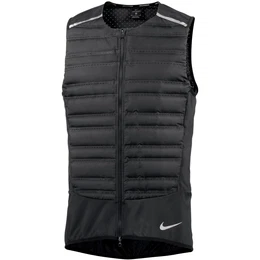 NIKE Aeroloft Laufweste Herren schwarz