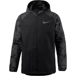 NIKE Laufjacke Essential schwarz