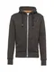 Superdry Sweatjacke ORANGE LABEL ZIPHOOD dunkelgrau