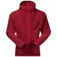 Bergans Fleece Jacke Hareid rot