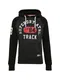 Superdry Sweatshirt TRACKSTER BASEBALL HOOD dunkelgrau / schwarz