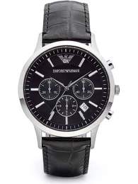Analoguhr 'AR2447' schwarz / silber