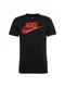 Nike Sportswear Shirt FUTURA rot / schwarz