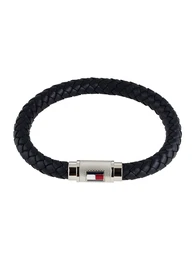 Armband 'Casual Core' dunkelblau / silber