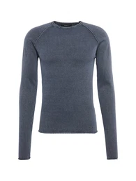 !Solid Pullover Malvin dunkelblau