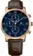 TOMMY HILFIGER Multifunktionsuhr braun / navy