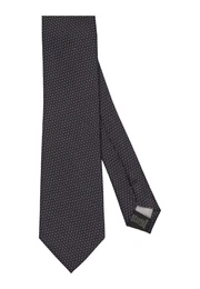 Jacques Britt Krawatte Custom Fit basaltgrau