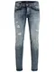 JACK & JONES Slim Fit Jeans GLENN ORIGINAL JOS 676 blue denim