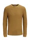 JACK & JONES Lässiger Strickpullover bronze