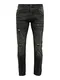 Tigha Skinny Jeans mit used Details ''''Billy the kid'''' grey denim