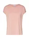 VERO MODA Tričko ''''AVA PLAIN''''  růže