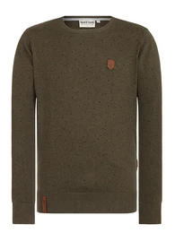 Pullover oliv / schwarz