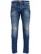 Only & Sons Slim Fit Jeans Loom med blue breaks blau