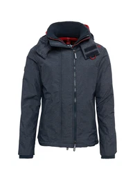 Superdry Funktionsjacke POP ZIP HOOD ARCTIC WNDCHEATER dunkelgrau