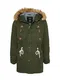 !Solid Winterparka Probert dunkelgrün
