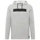 TOM TAILOR DENIM Sweat Hoodie mit Streifen-Struktur grau