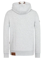 naketano Sweatjacke Schwarzkopf grau