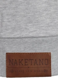 naketano Sweatjacke Schwarzkopf grau