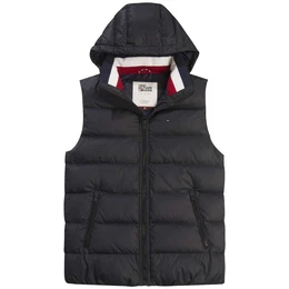 Tommy Jeans Daunen-Weste THDM schwarz