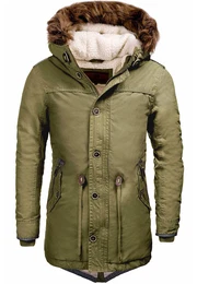 Winterparka oliv