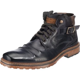 Stiefelette braun / nachtblau