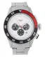 ESPRIT Armbanduhr mit Stoppfunktion ES103621008 rot / schwarz / silber