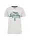 Superdry Bedrucktes Shirt LIMITED ICARUS TEE graumeliert / dunkelgrün / weiß