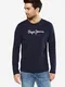 Pepe Jeans Shirt ''''Eggo'''' dunkelblau / weiß