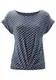 LASCANA Tričko  marine modrá / kouřově modrá