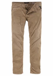 Straight-Jeans Grover hellbraun