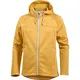 Scheck Fleecejacke senf