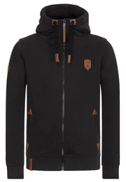 Sweatjacke 'Schwarzkopf' camel / schwarz