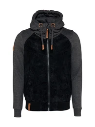 Jacke dunkelgrau / schwarz