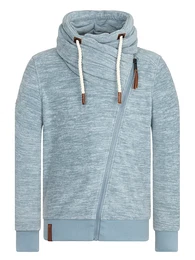 Sweatjacke hellblau