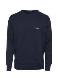 DIESEL Sweatshirt mit Camouflage-Muster Casey ultramarinblau