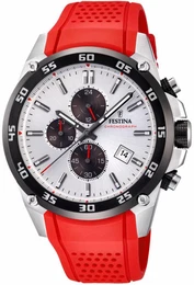 Chronograph ''''F20330/1'''' rot / silber