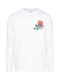 Only & Sons Sweatshirt ROSE SWEAT rot / schwarz / weiß