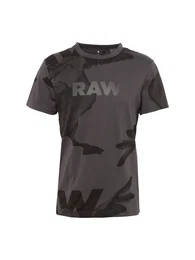G-STAR RAW Shirt Bonded s 3 r t s/s dunkelgrau / schwarz