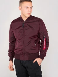 ALPHA INDUSTRIES Jacke MA-1 TT weinrot/oxid
