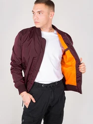 ALPHA INDUSTRIES Jacke MA-1 TT weinrot/oxid