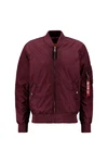 ALPHA INDUSTRIES Jacke MA-1 TT weinrot/oxid