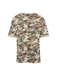 Review T-Shirt RN BOXY CAMOU oliv