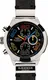 HAEMMER Chronograph CLAUDE, CR-04 schwarz / silber