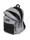 EASTPAK Rucksack 'Pinnacle' graumeliert / burgunder / schwarz
