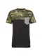 Iriedaily T-Shirt Kotti grau / khaki / schwarz