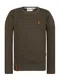 Naketano Pullover ''''Halls Of Walhalla'''' oliv / schwarz