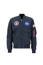 Bomberjacke blau