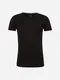 TOM TAILOR DENIM T-Shirt NOS slub tee with pocket schwarz